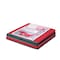 Hastings Home Ornament Storage Box- Red Holiday Organizer Cube- 64 Individual Compartments and Adjustable Dividers 151951TYJ - alternate 2